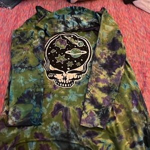 Gypsy Rose The Grateful Dead tie dye hoodie